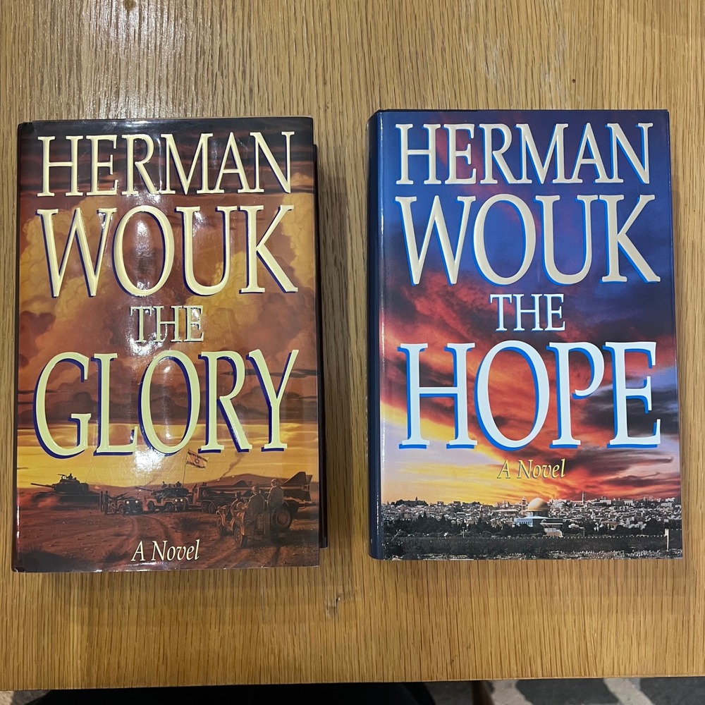 Herman Wouk The Glory & The Hope Hardcover First Edition Set with‎ Dust Jackets